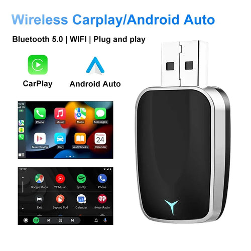 Torque Theory Connect Pro - Wireless CarPlay & Android Auto Adapter