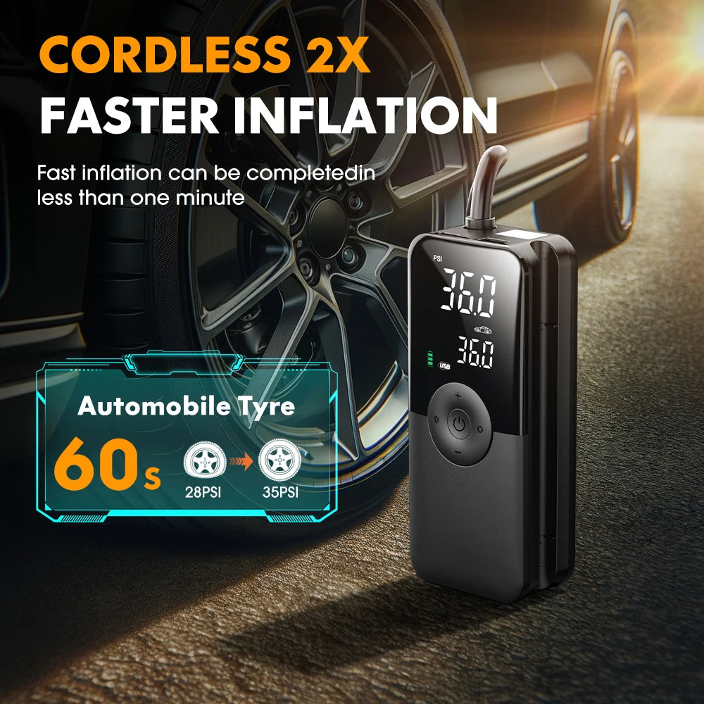Torque Theory AirPro Portable Tyre Inflator